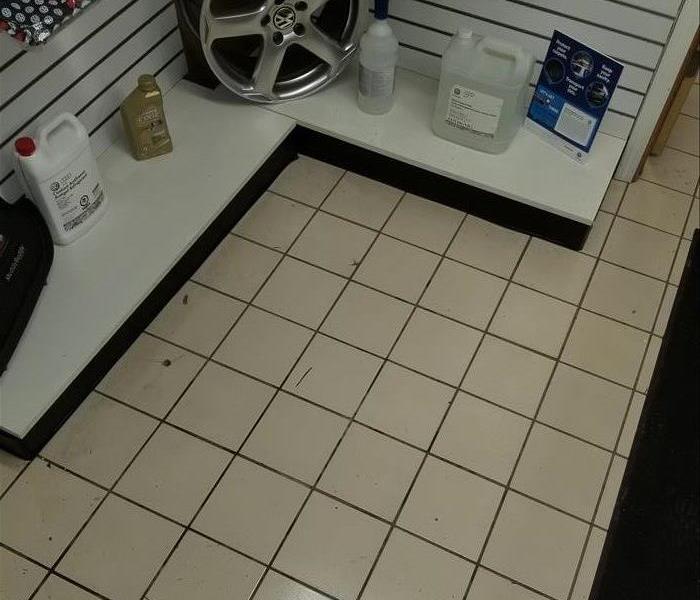 clean tiles inside